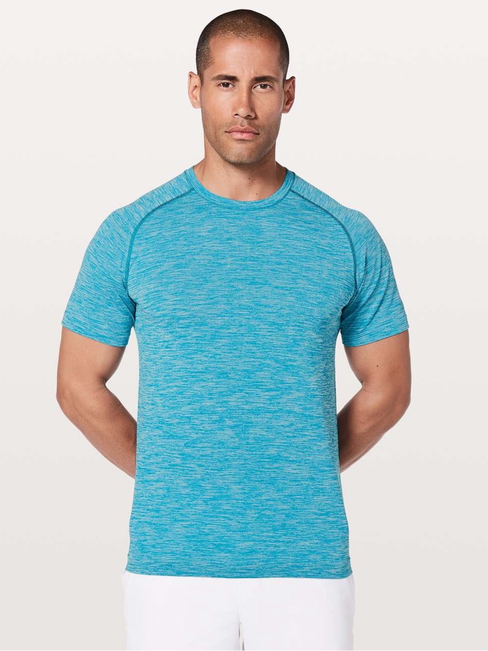 Lululemon /// Men’s Metal Vent Tech Surge Short Sleeve - Cyprus / White - Size L